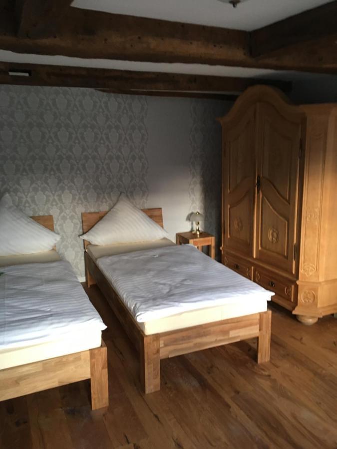 Hotel-Pension Markt-Scheune Anno 1652 Vlotho Luaran gambar